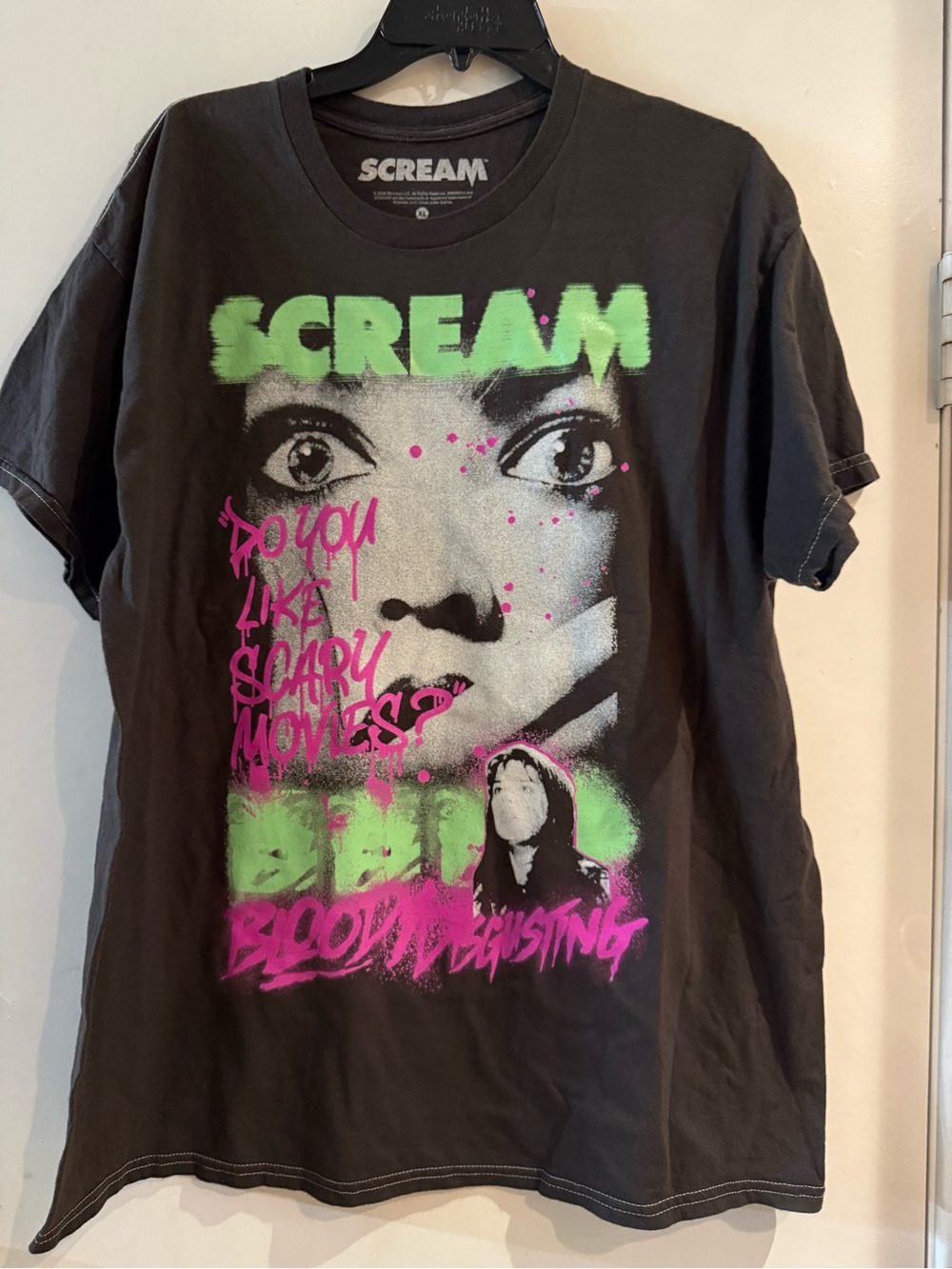Bloody Disgusting x Scream Do You Like Scary Movies Tee XL